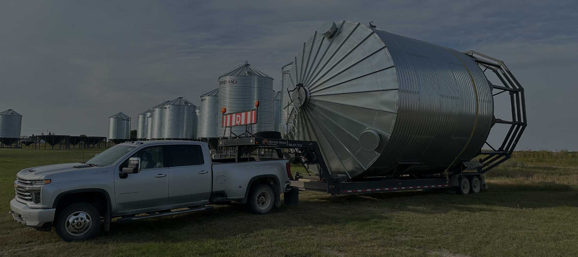 Grain Bin moving Estevan